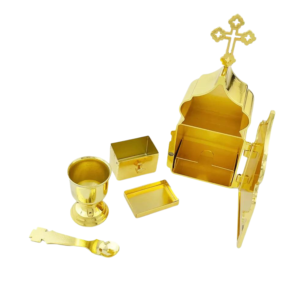 Orthodox Сiborium (Daronositsa) For Communion Outside The Church