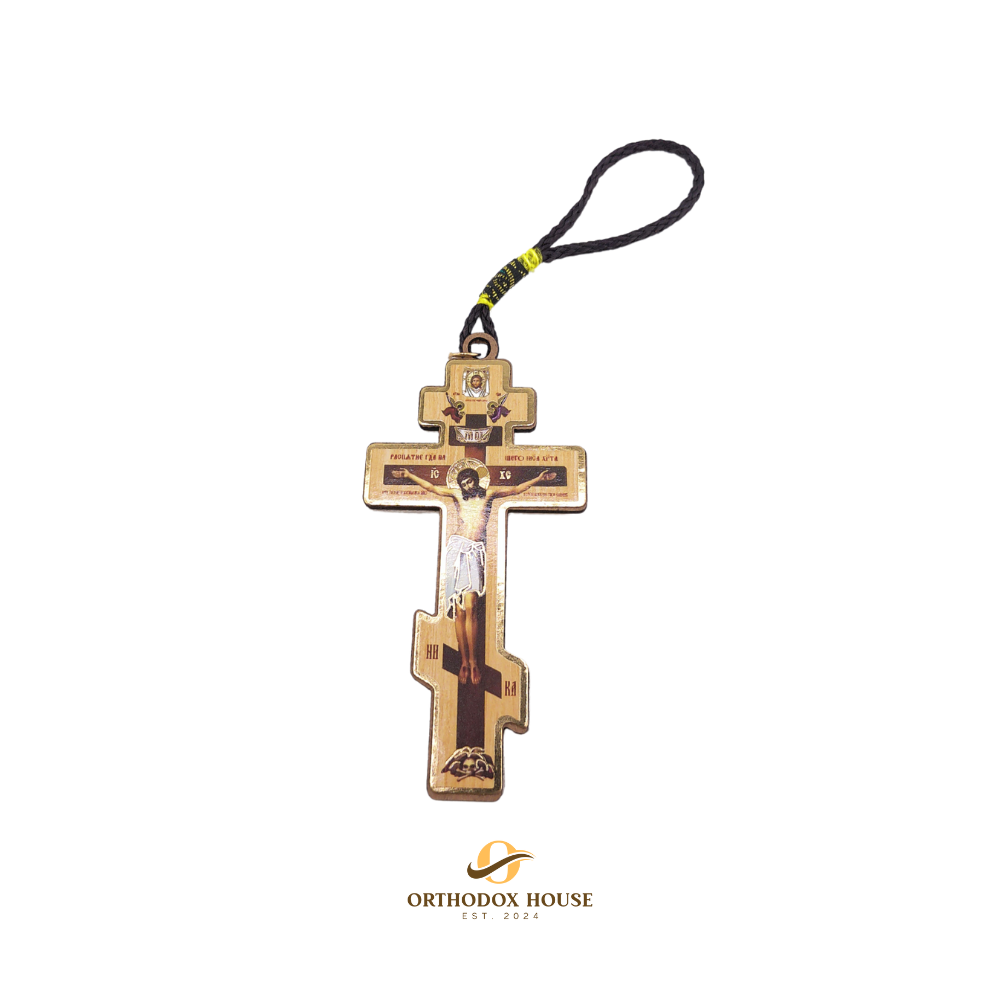 Orthodox Hanging Wood Cross