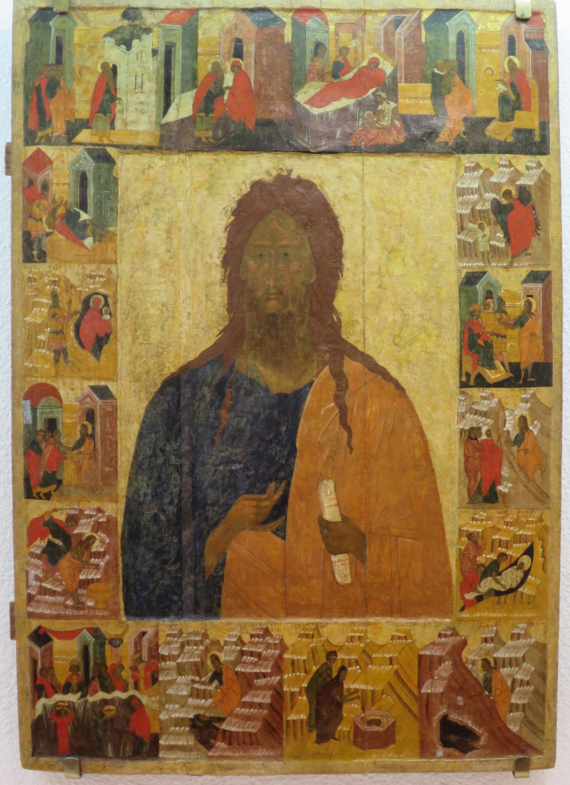 Иоанн Предтеча с клеймами жития