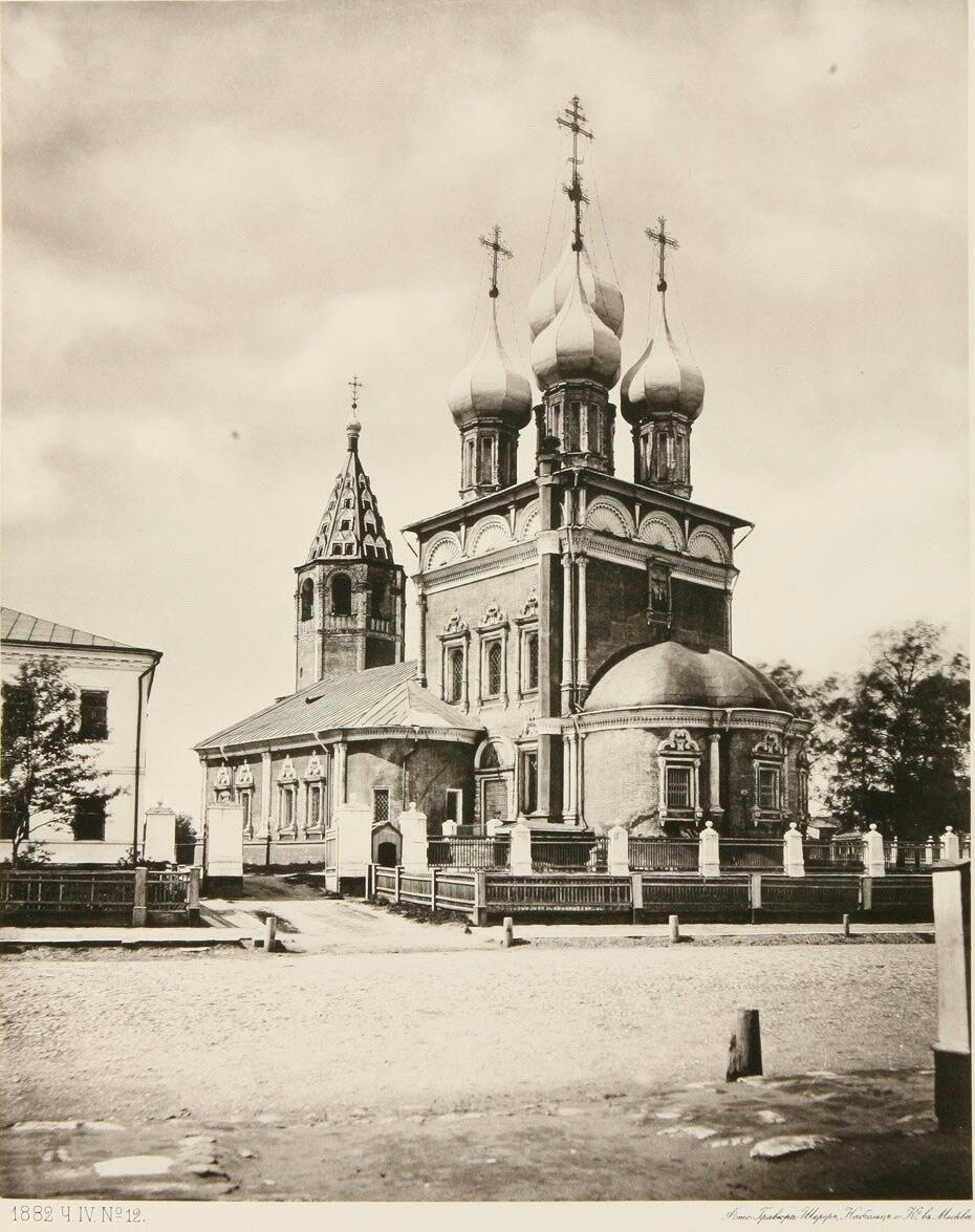 Храм Ризоположения на Донской улице в Москве, где было совершено отпевание блаженной Матроны